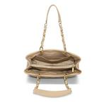 What Goes Around Comes Around Chanel Beige Quilted Caviar GST Tote - Thumbnail 6 of 6