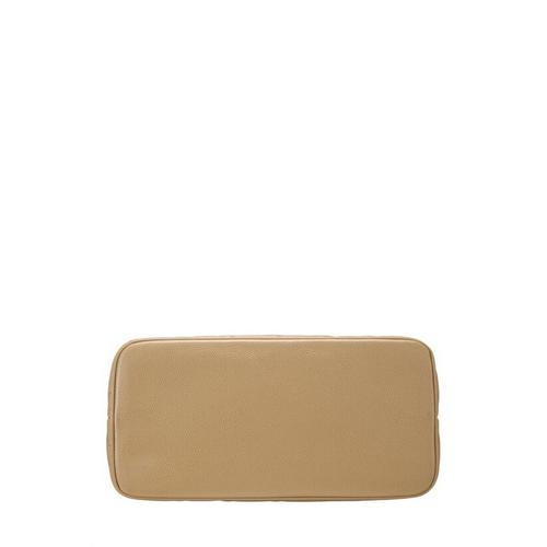 What Goes Around Comes Around Chanel Beige Quilted Caviar Medallion Tote - Primary Image