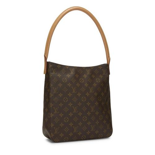 What Goes Around Comes Around Louis Vuitton Monogram Canvas Looping GM Handbag - Primary Image