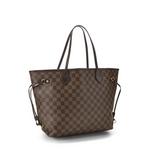 What Goes Around Comes Around Louis Vuitton Damier Ebene Neverfull MM Tote - Thumbnail 2 of 6