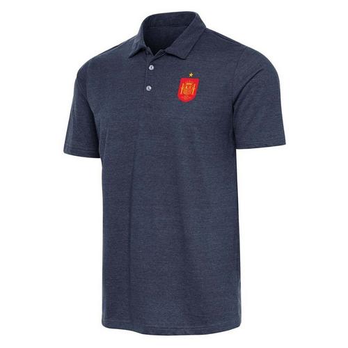 Private Label Spain National Team Peak Polo - Primary Image