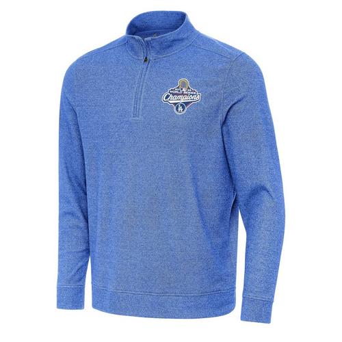 Antigua Los Angeles Dodgers World Series 2025 Champions Subtle 1/4 Zip - Primary Image