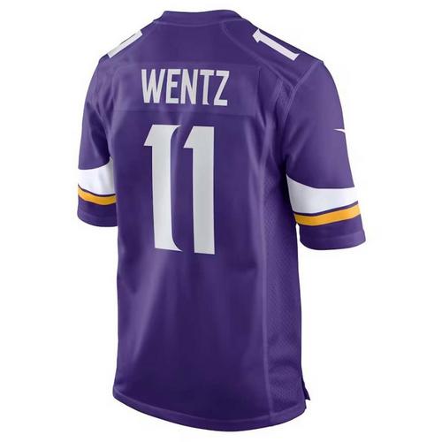 Nike Minnesota Vikings Carson Wentz #11 Game Jersey - Primary Image
