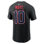 Nike New England Patriots Drake Maye #10 Name & Number T-Shirt - Thumbnail 2 of 3