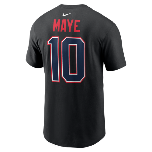Nike New England Patriots Drake Maye #10 Name & Number T-Shirt - Primary Image
