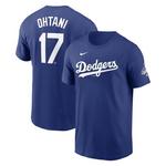 Nike Los Angeles Dodgers Shohei Ohtani #17 2025 World Series Champions Name & Number T-Shirt - Thumbnail 1 of 3