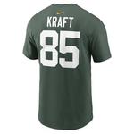 Nike Green Bay Packers Tucker Kraft #85 Name & Number T-Shirt - Thumbnail 1 of 2