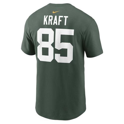 Nike Green Bay Packers Tucker Kraft #85 Name & Number T-Shirt - Primary Image