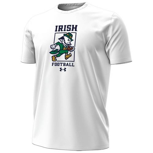 Under Armour Notre Dame Fighting Irish Football Leprechaun T-Shirt - Primary Image