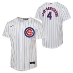 Nike Kids' Chicago Cubs Pete Crow-Armstrong #4 Home Jersey - Thumbnail 1 of 3