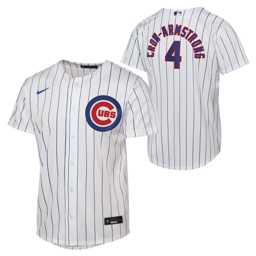 Nike Kids' Chicago Cubs Pete Crow-Armstrong #4 Home Jersey - Primary Image