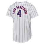 Nike Kids' Chicago Cubs Pete Crow-Armstrong #4 Home Jersey - Thumbnail 2 of 3