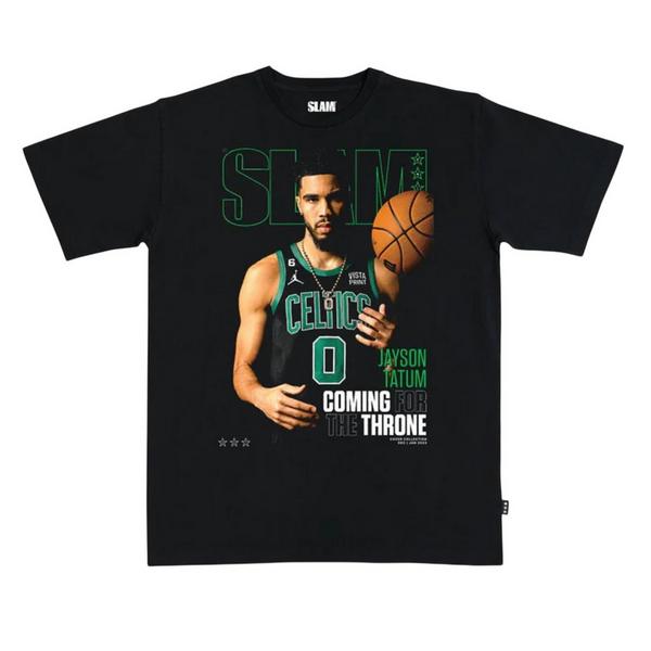 Boston Celtics Jayson Tatum SLAM 19NINE T-Shirt 2XLarge Black