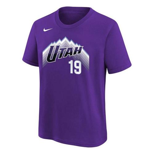 Nike Kids' Utah Jazz Ace Bailey #19 Name & Number T-Shirt - Primary Image