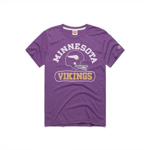 HOMAGE Minnesota Vikings Retro Helmet T-Shirt - Primary Image
