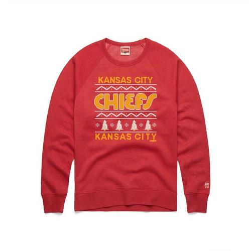 HOMAGE Kansas City Chiefs Holiday Crewneck - Primary Image
