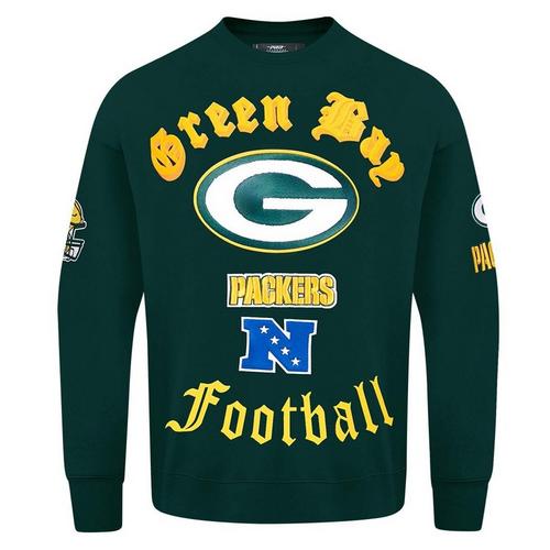 Pro Standard Green Bay Packers Old English Crewneck - Primary Image