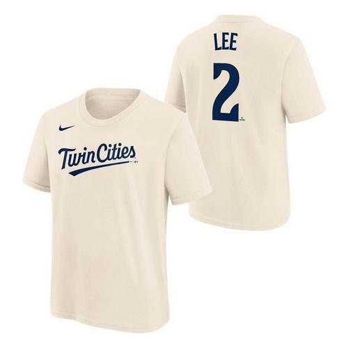Nike Kids' Minnesota Twins Brooks Lee #2 Alternate Name & Number T-Shirt - Primary Image