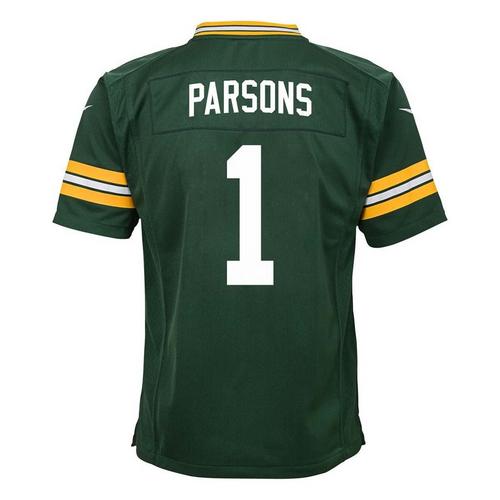 Nike Toddler Green Bay Packers Micah Parsons #1 Home Game Jersey - Primary Image