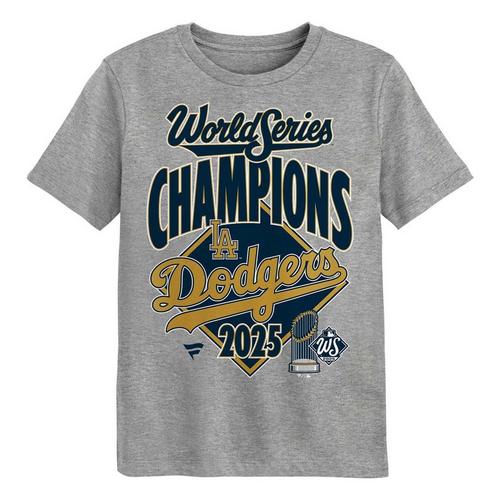 Fanatics Kids' Los Angeles Dodgers 2025 World Series Champions Locker Room T-Shirt - Primary Image