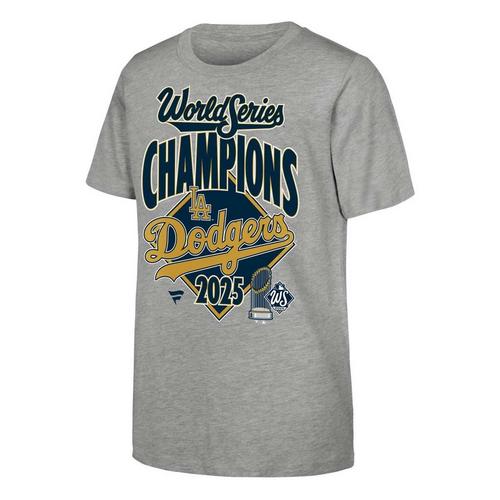 Fanatics Kids' Los Angeles Dodgers 2025 World Series Champions Locker Room T-Shirt - Primary Image