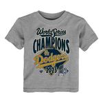 Fanatics Toddler Los Angeles Dodgers 2025 World Series Champions Locker Room T-Shirt - Thumbnail 2 of 3