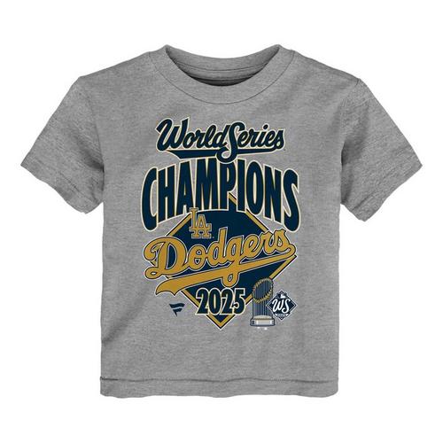 Fanatics Toddler Los Angeles Dodgers 2025 World Series Champions Locker Room T-Shirt - Primary Image