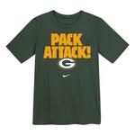 Nike Kids' Green Bay Packers Local Essential T-Shirt - Thumbnail 1 of 3