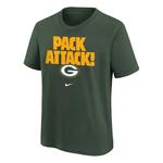 Nike Kids' Green Bay Packers Local Essential T-Shirt - Thumbnail 1 of 3