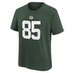 Nike Kids' Green Bay Packers Tucker Kraft #85 Name & Number T-Shirt - Thumbnail 3 of 3