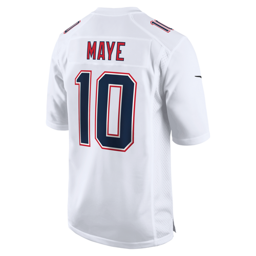 Nike New England Patriots Drake Maye #10 Super Bowl LX Patch Jersey - Primary Image