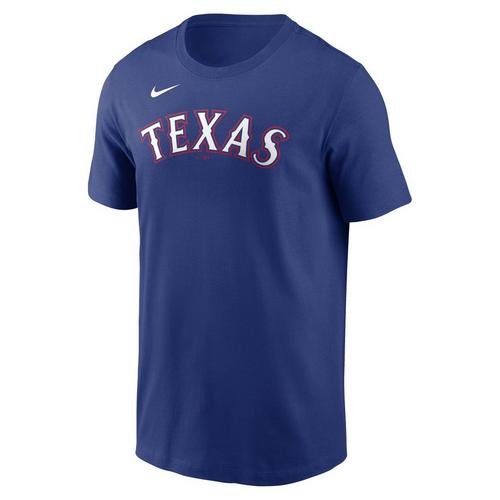 Nike Texas Rangers Brandon Nimmo #24 Name & Number T-Shirt - Primary Image