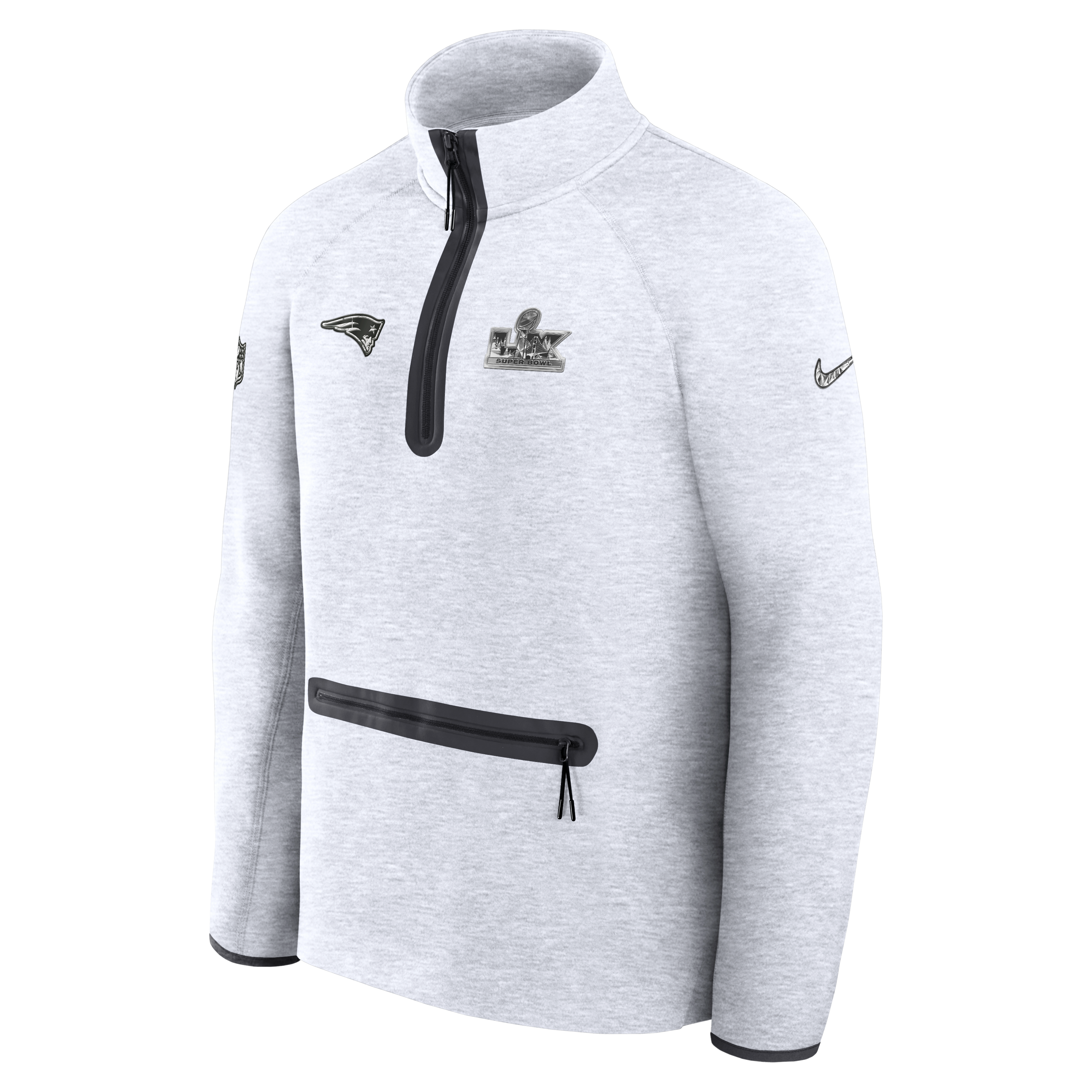 Nike New England Patriots Super Bowl LX Media Night 1/4 Zip