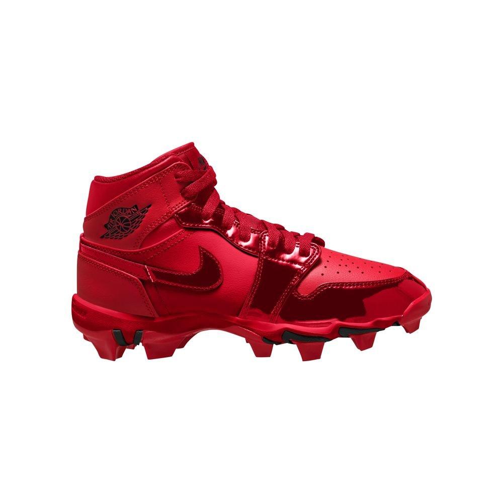 Big Kids' Jordan 1 Mid Molded Football Cleats
