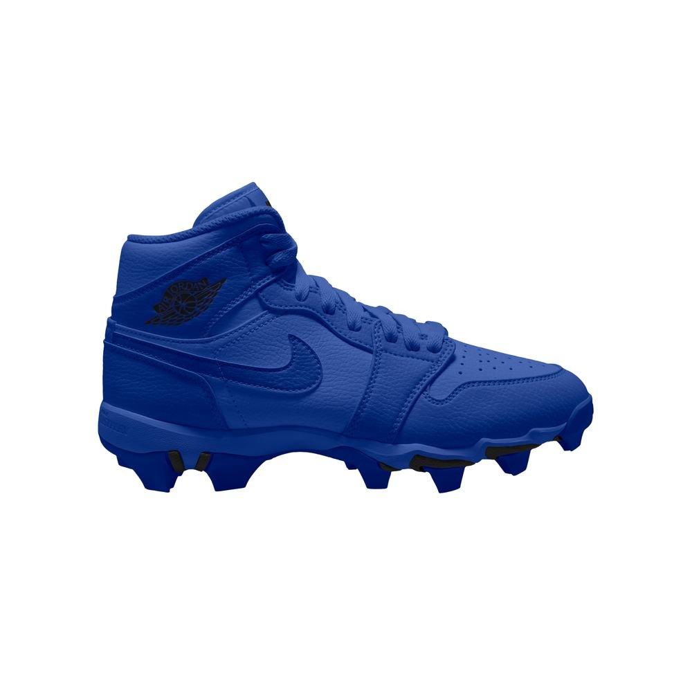 Big Kids' Jordan 1 Mid Molded Football Cleats