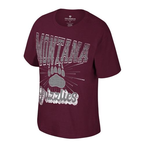 Colosseum Women's Montana Grizzlies OZ Oversized T-Shirt - Primary Image