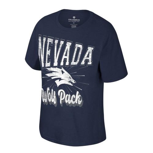 Colosseum Women's Nevada Wolf Pack OZ Oversized T-Shirt - Primary Image