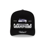 New Era Seattle Seahawks 9FIFTY A-Frame NFC Conference Champions Snapback Hat - Thumbnail 2 of 5
