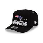 New Era New England Patriots 9FIFTY A-Frame AFC Conference Champions Snapback Hat - Thumbnail 1 of 5