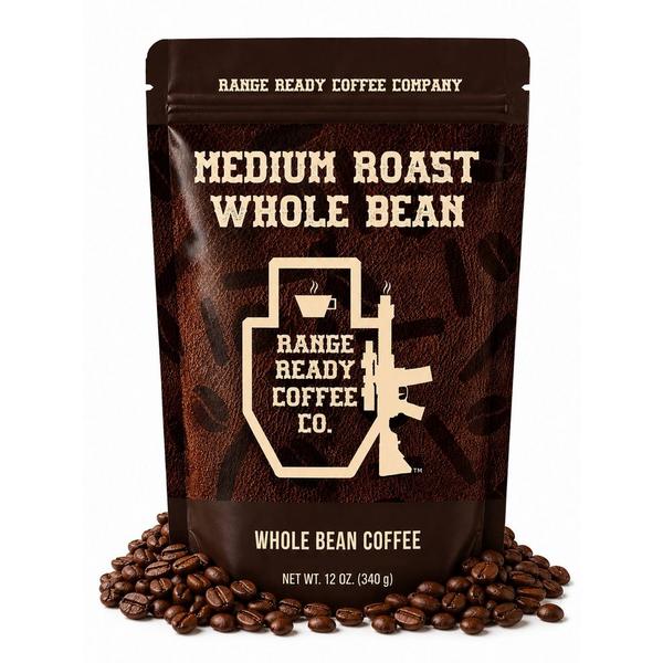 Range Ready Coffee Co. Medium Roast Whole Bean 12 oz. Coffee
