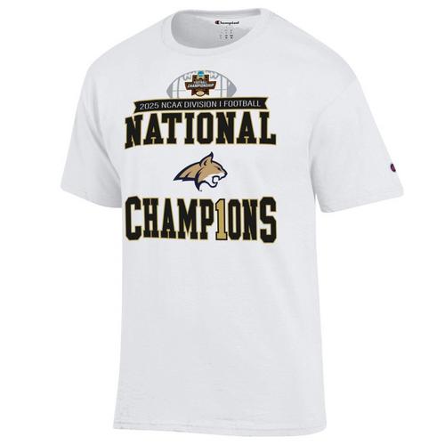 Champion Montana State Bobcats 2025 FCS National Locker Room T-Shirt - Primary Image