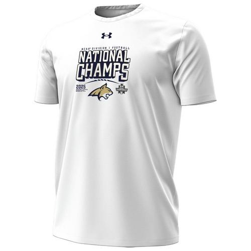 Under Armour Montana State Bobcats 2025 FCS National Champion Statement T-Shirt - Primary Image