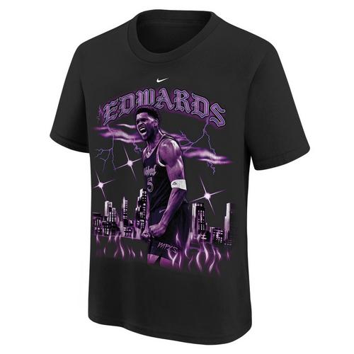 Nike Kids' Minnesota Timberwolves 2025 City Edition Anthony Edwards Graphic T-Shirt - Primary Image