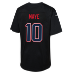 Nike Kids' New England Patriots Drake Maye #10 Carbon Jersey - Thumbnail 2 of 3