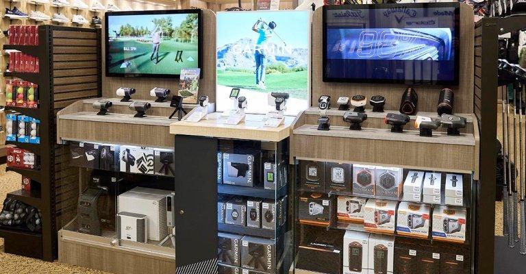 golf technology at a SCHEELS store location
