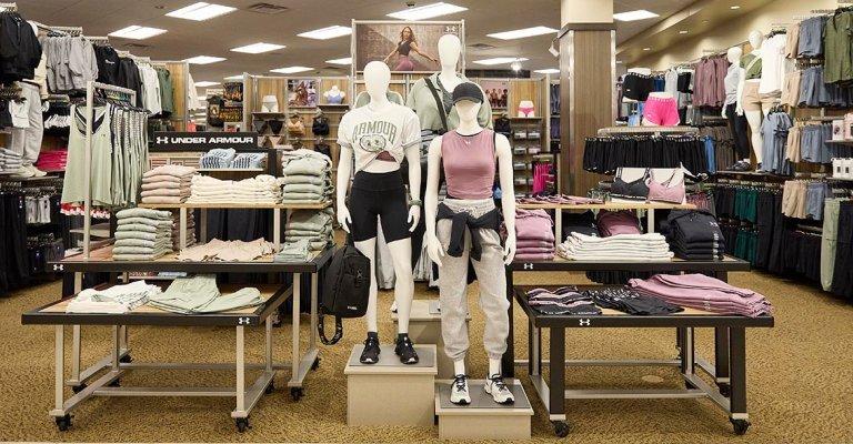 women's clothing display at a SCHEELS store location