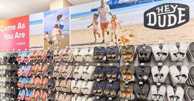boys' footwear display at a SCHEELS store location