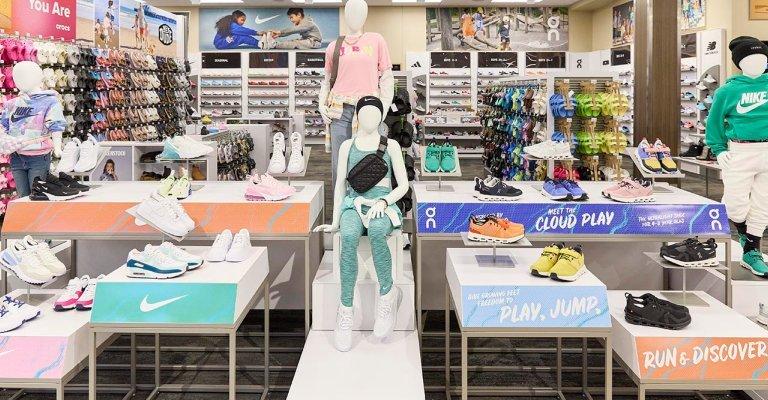 girls' footwear display at a SCHEELS store location