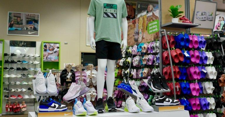 a selection of kids' shoes at st. cloud SCHEELS