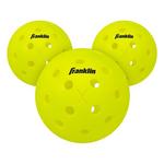 Franklin Sports X-40 Outdoor Pickleball Balls - 3 Pack - Thumbnail 1 of 9
